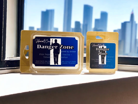 Danger Zone - Archer inspired - six cavity wax melt