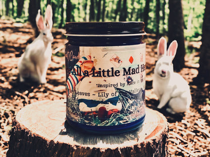 We’re All a Little Mad - Alice in Wonderland inspired candle
