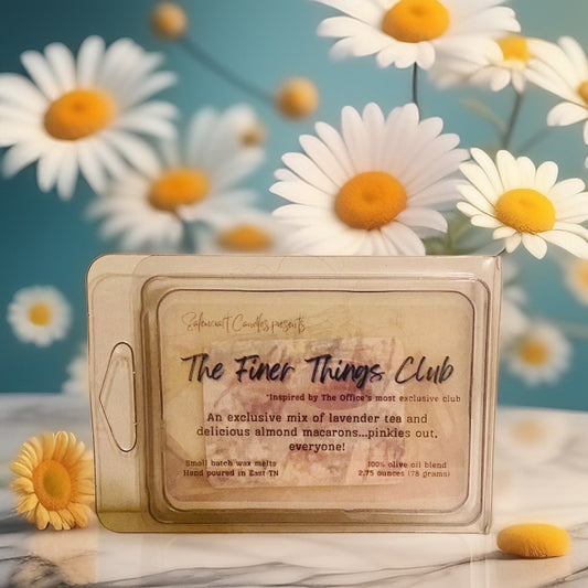Sale - The Finer Things Club - Inspired by The Office - Wax Melts